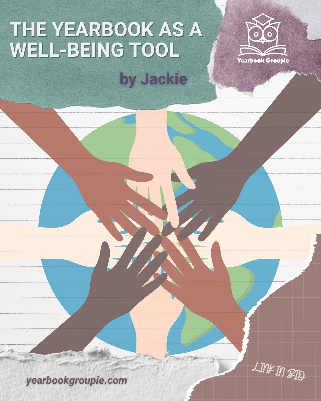 This week&rsquo;s Yearbook Groupie blog features Jackie sharing how to make your yearbook more unique and meaningful for students to connect with. Check it out at the link in our bio or visit yearbookgroupie.com