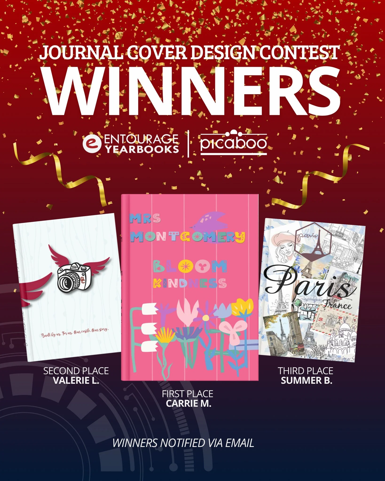 Big congratulations to our 2026 Journal Cover Design Contest winners! 🎉
Your creativity and talent truly stood out, and we&rsquo;re so excited to showcase your work.

Thank you to everyone who participated&mdash;we loved seeing your designs! 

Thank