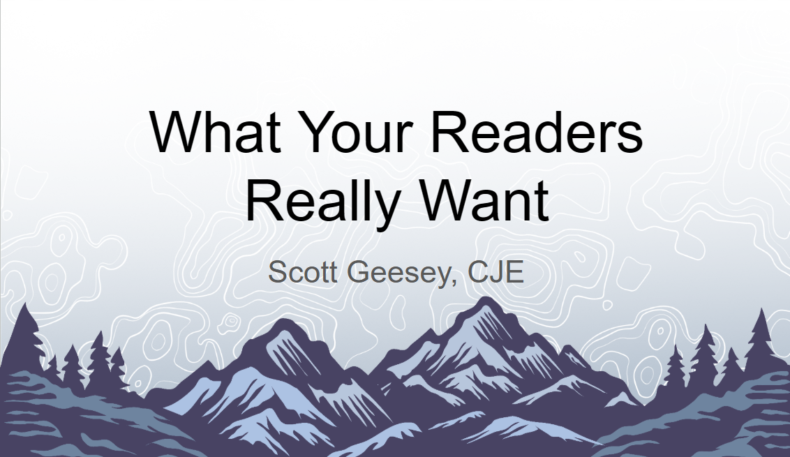 Journalism: What Your Readers Really Want