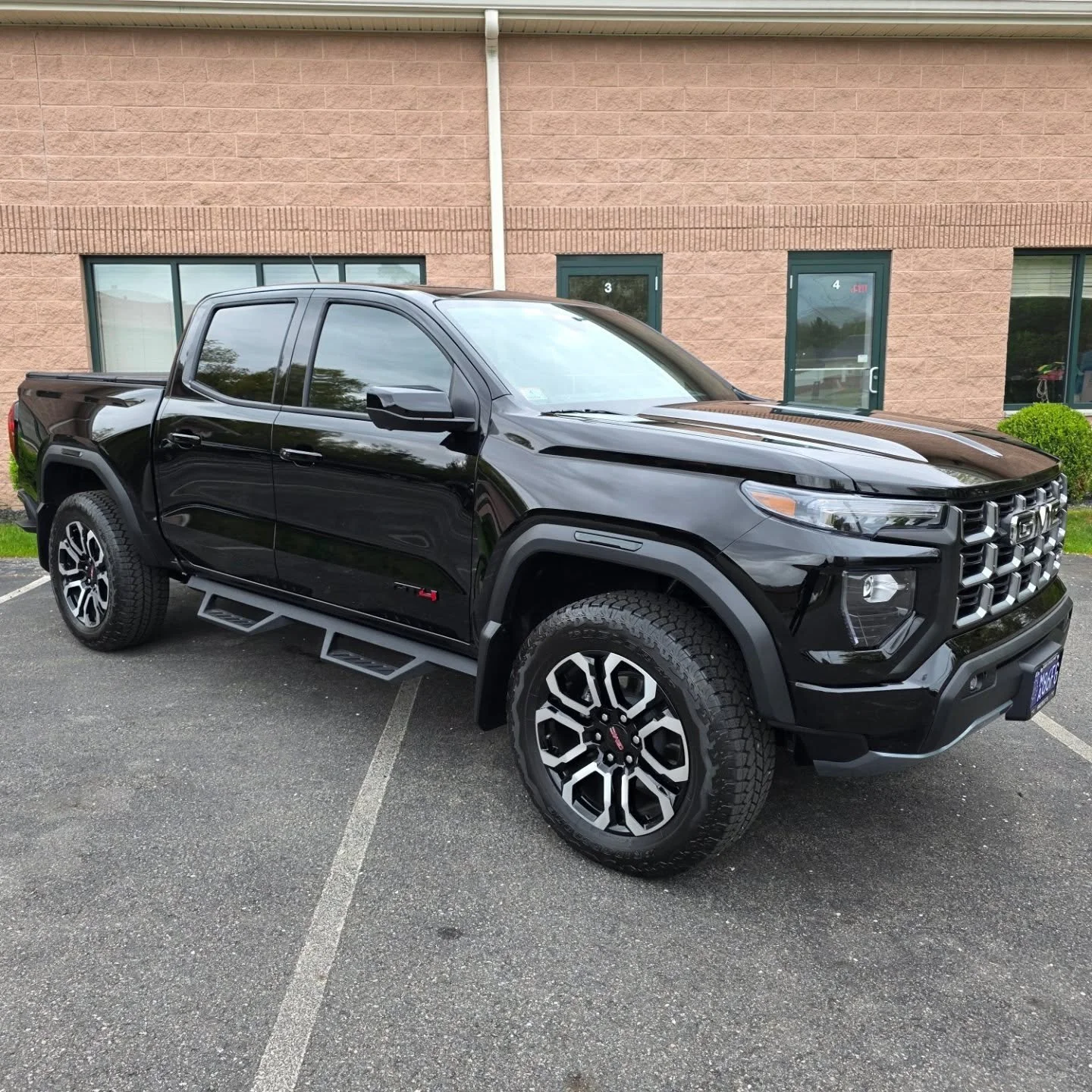 One step correction, #sb3coating Thirty 3 (three year protection), Optic on the glass. We can make even your new car look better than new! #detailersofinstagram #ceramiccoating #gmc #bostondetailing
