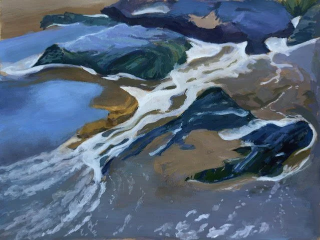 Retreating Water, ( 2022, reworked) 2024