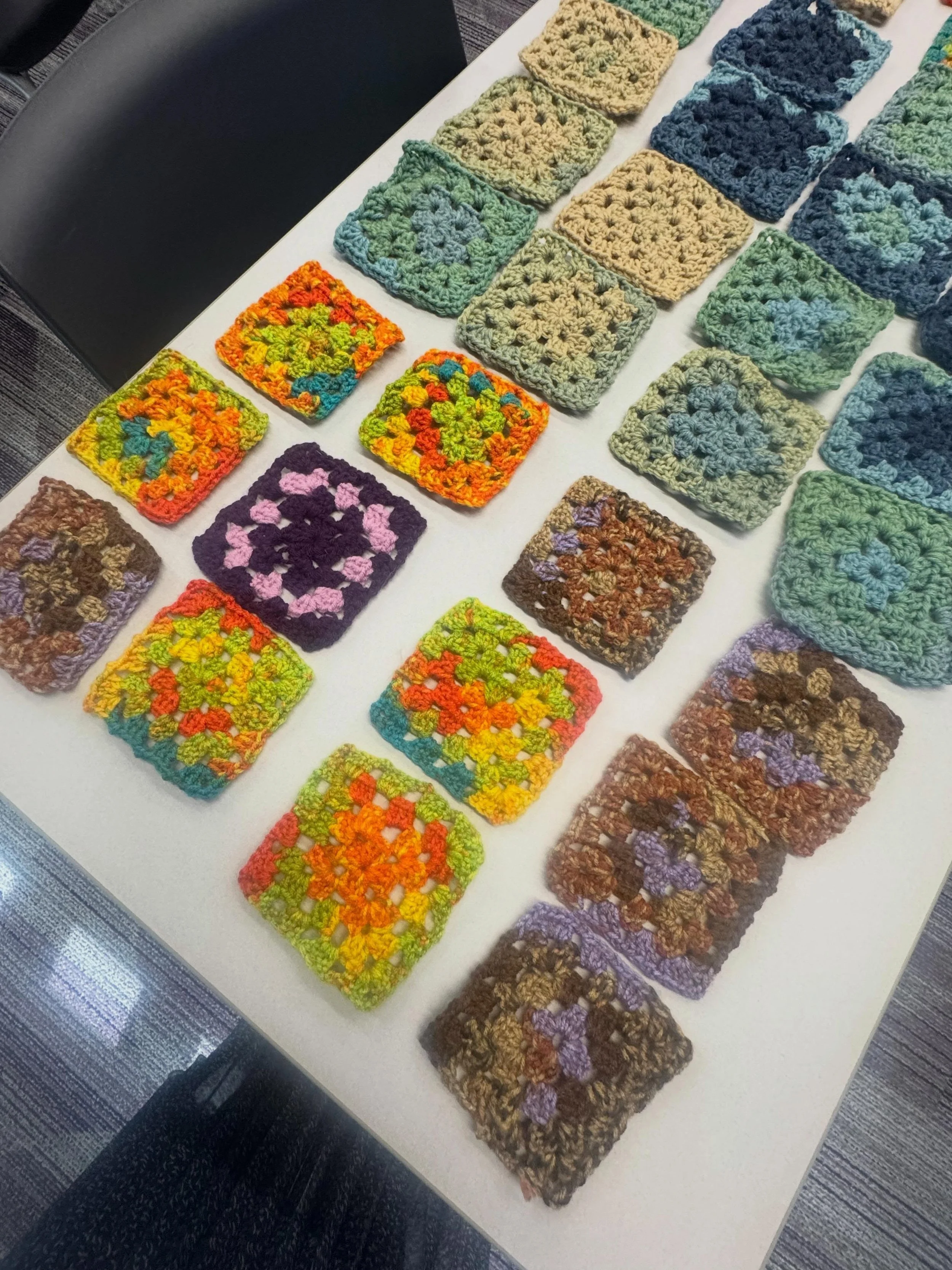 Yet another amazing #100dayproject by a graduate student. She used her &ldquo;scrap yarn&rdquo; to clean out some of her stash. We each got to take one (or two!) with us. Do you have a hidden hobby?