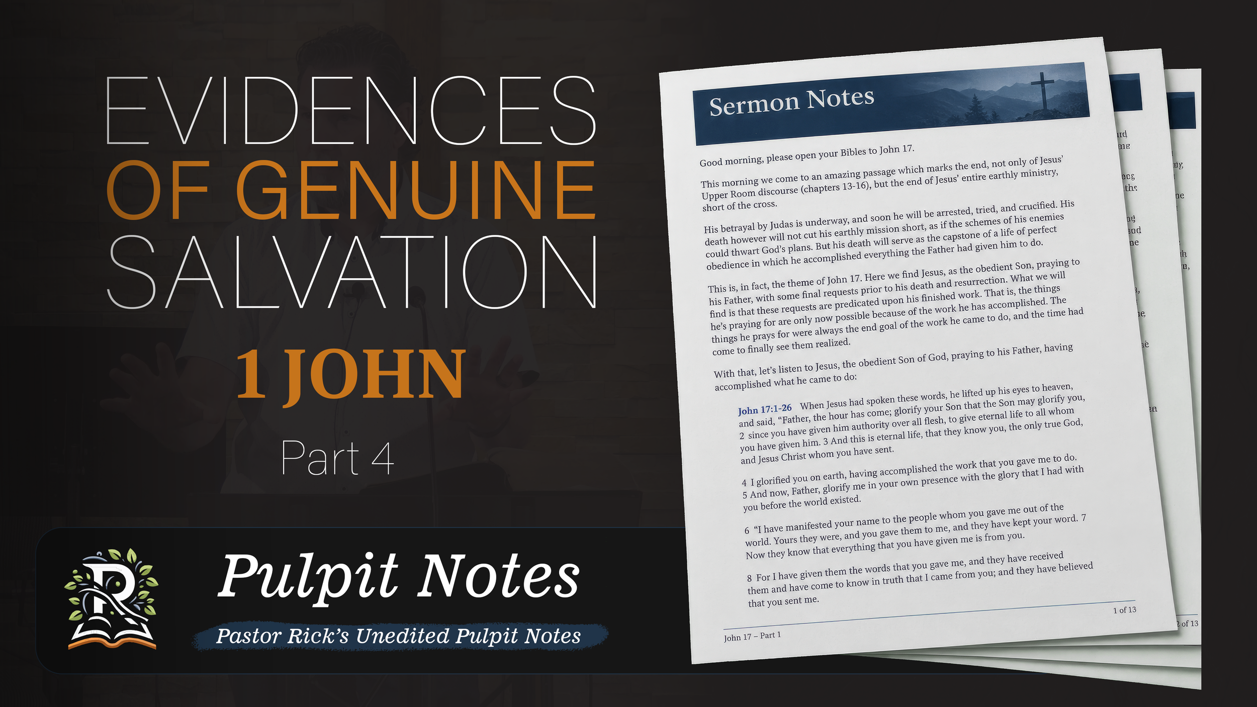 Evidences of Salvation / 1 John / 5. The Affection Test
