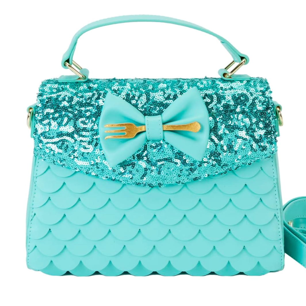 Loungefly Disney The Little Mermaid Sequins Collection Crossbody Bag
