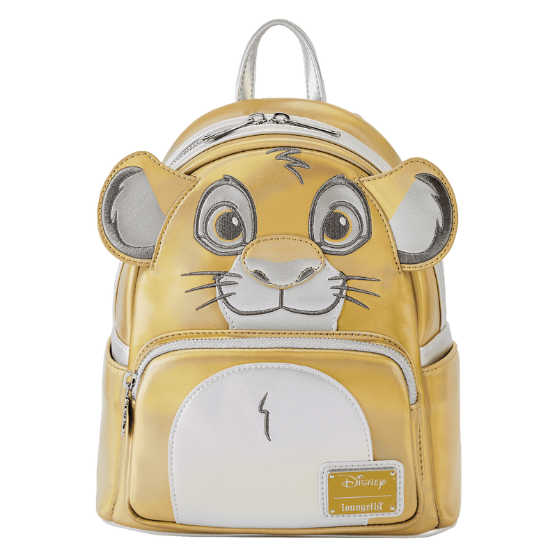 Disney100 Limited Edition Exclusive Platinum Simba Cosplay Mini Backpack, , hi-res.png