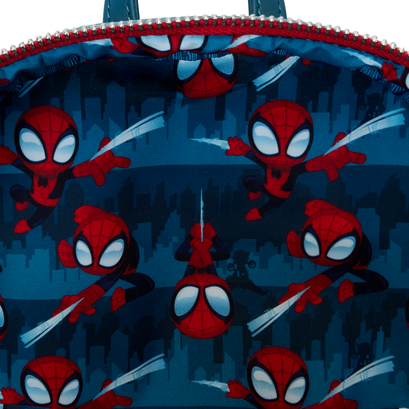 SDCC Limited Edition Spider-Man Lenticular Glow Mini Backpack, , hi-res (6).png