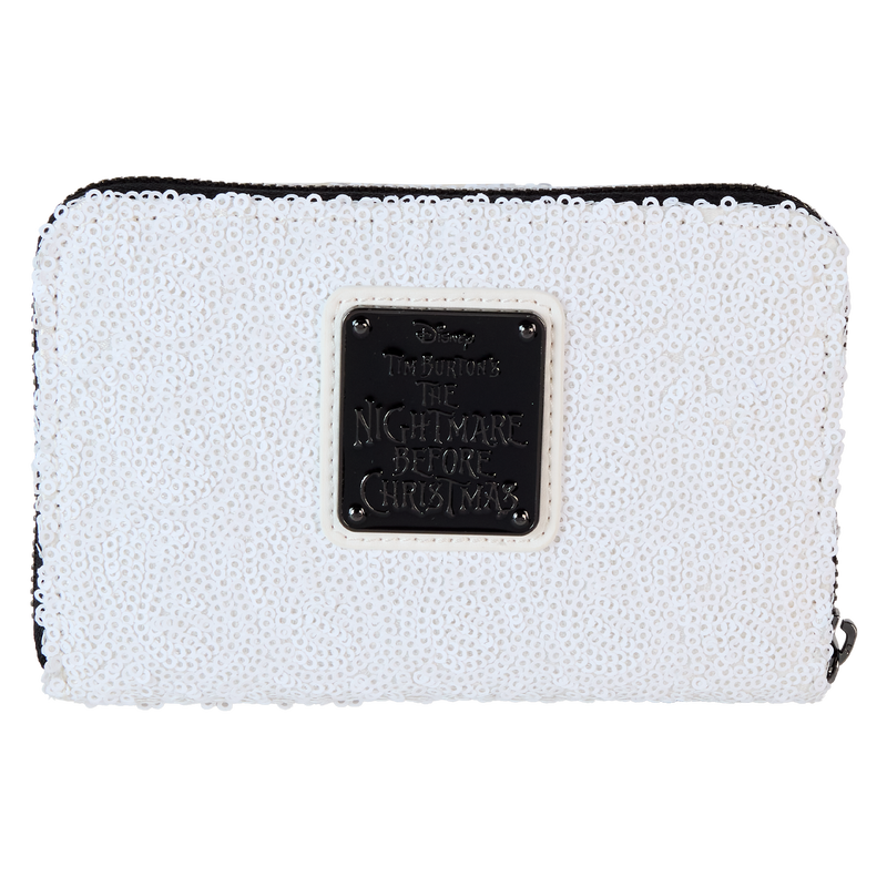 The Nightmare Before Christmas Exclusive Jack Skellington Sequin Zip Around Wallet, , hi-res (7).png