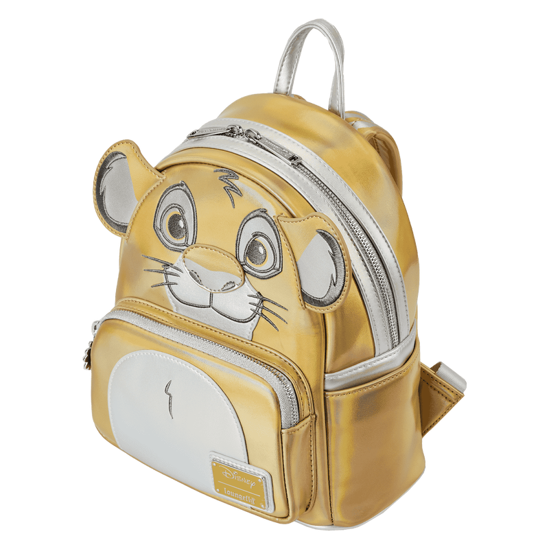 Disney100 Limited Edition Exclusive Platinum Simba Cosplay Mini Backpack, , hi-res (2).png