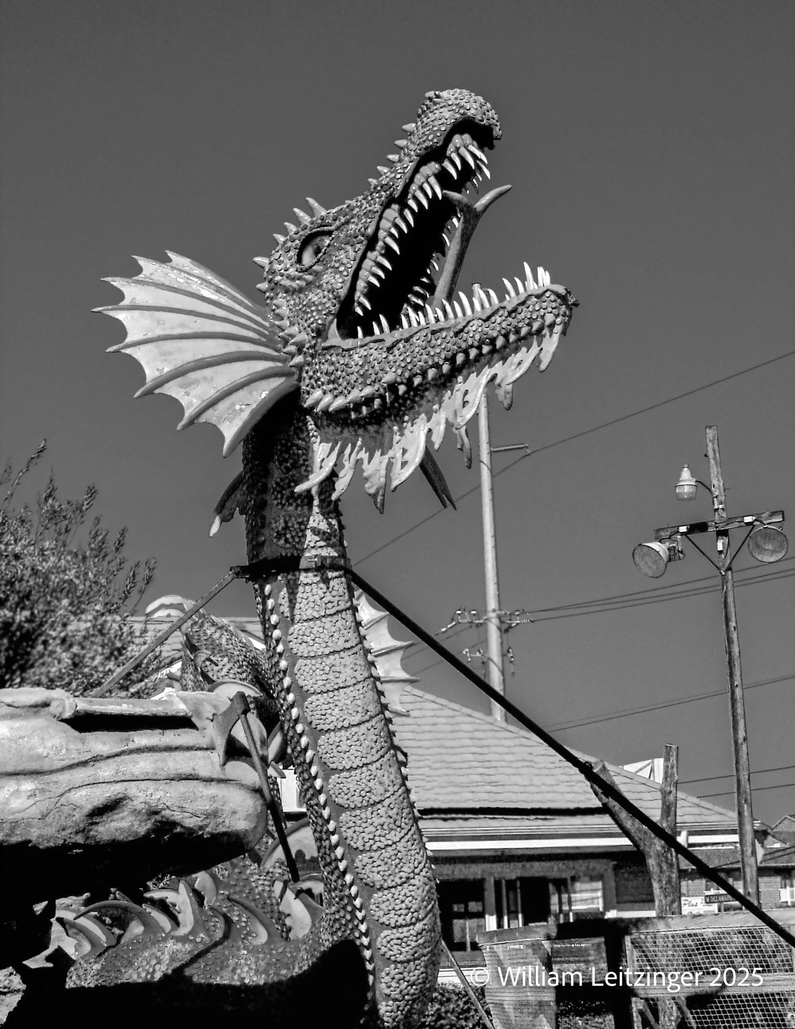 20070306-Urban-Dragon-MD-Ocean_City-Dragon_Statue_at_Miniature_Golf_Course-01-B&W-Final_Edit-Photo_Enhancement-(Copyright).jpg