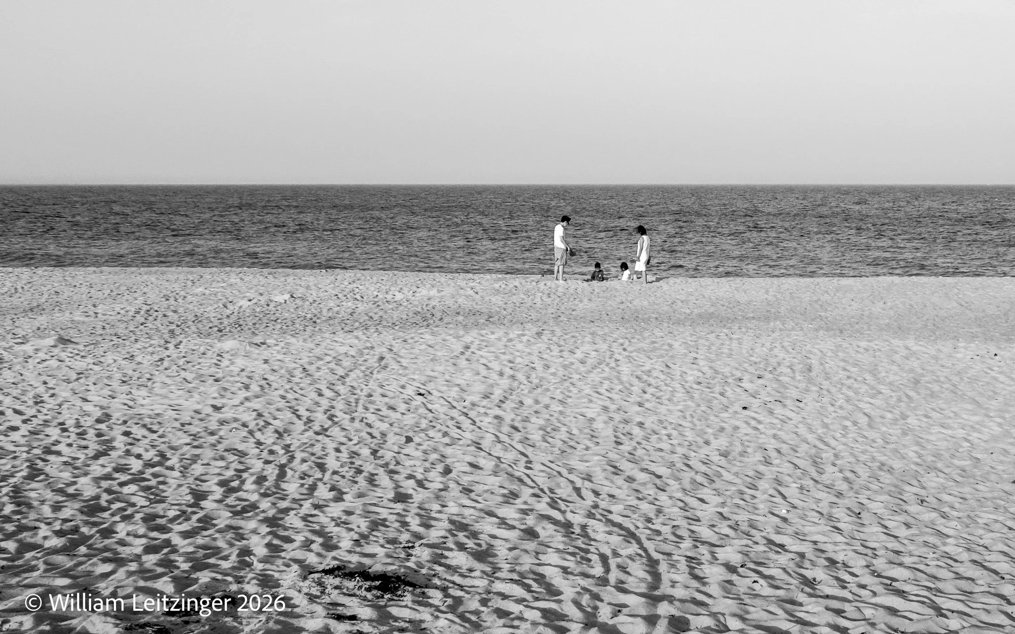 20180817-20180817-Vacation-DE-Bethany_Beach-Will,Brayden,Rebecca,Toshiko_on_the_Beach_Late_Afternoon_Sun-01-Edit_16x10-Final-B&W-(Copyright).jpg