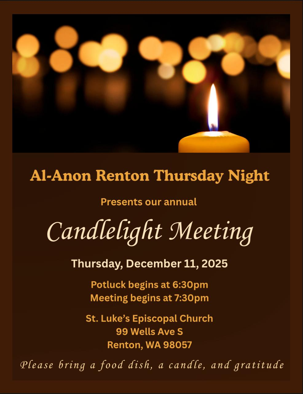 Candlelight Meeting