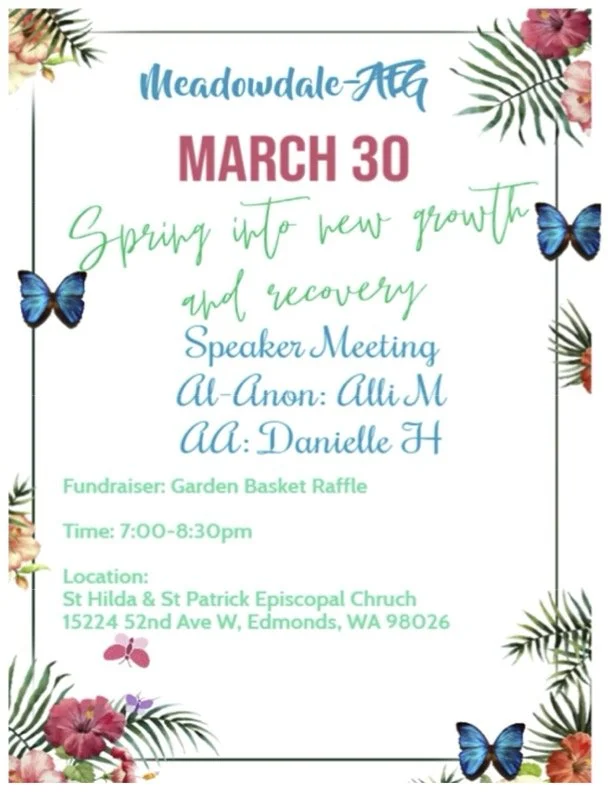 Meadowdale Spring Speaker Meeting