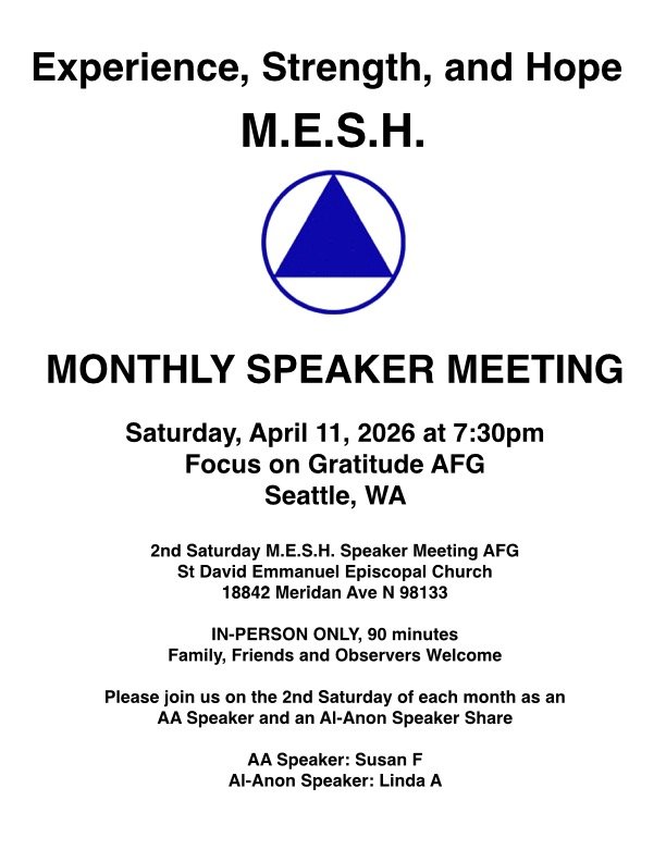 MESH Speaker Meeting AFG