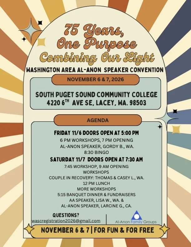 2026 Washington Area Al-Anon Speaker Convention