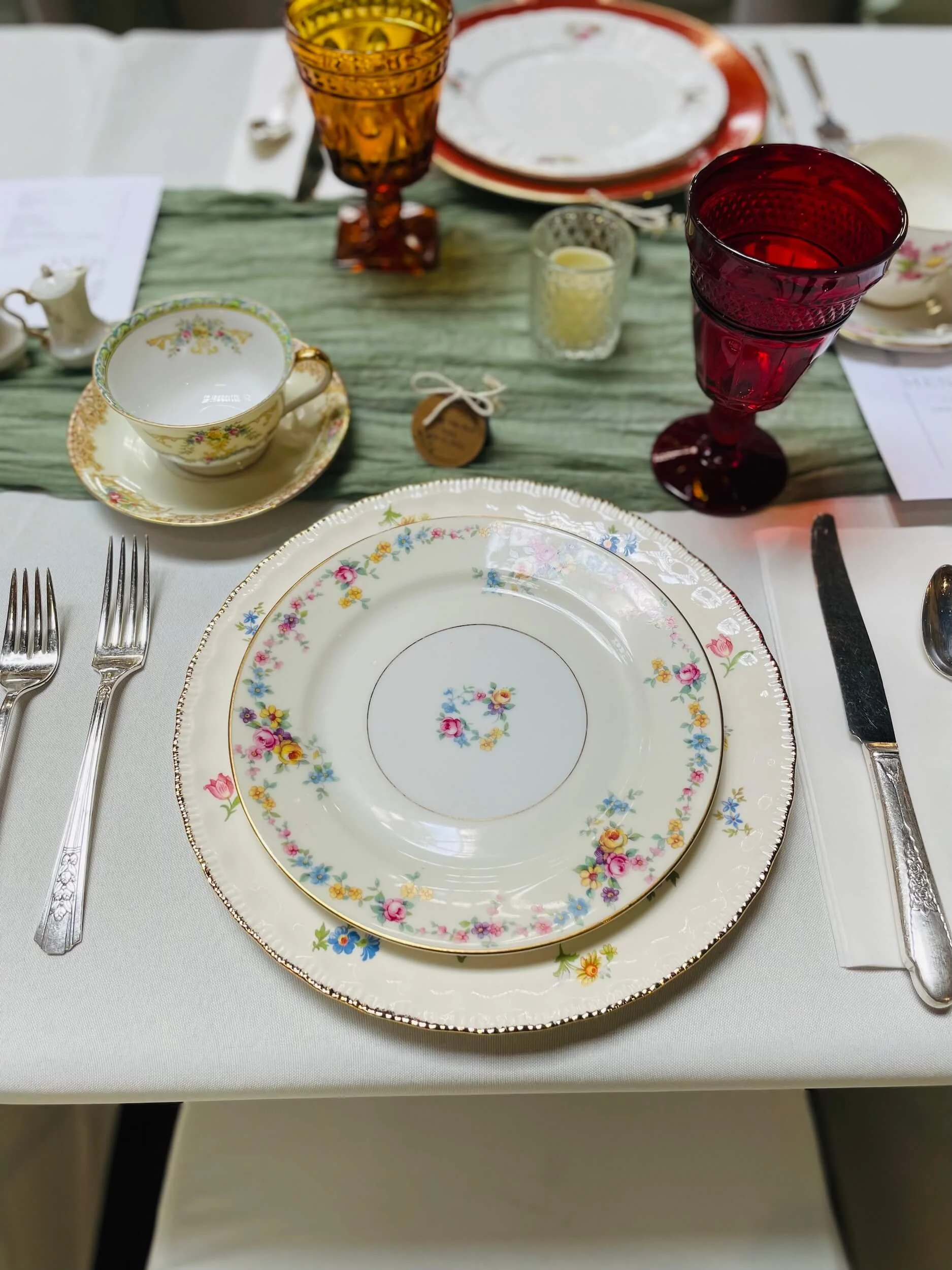 Red and Amber Gobles at Table Settings at the Jam Handy.jpeg