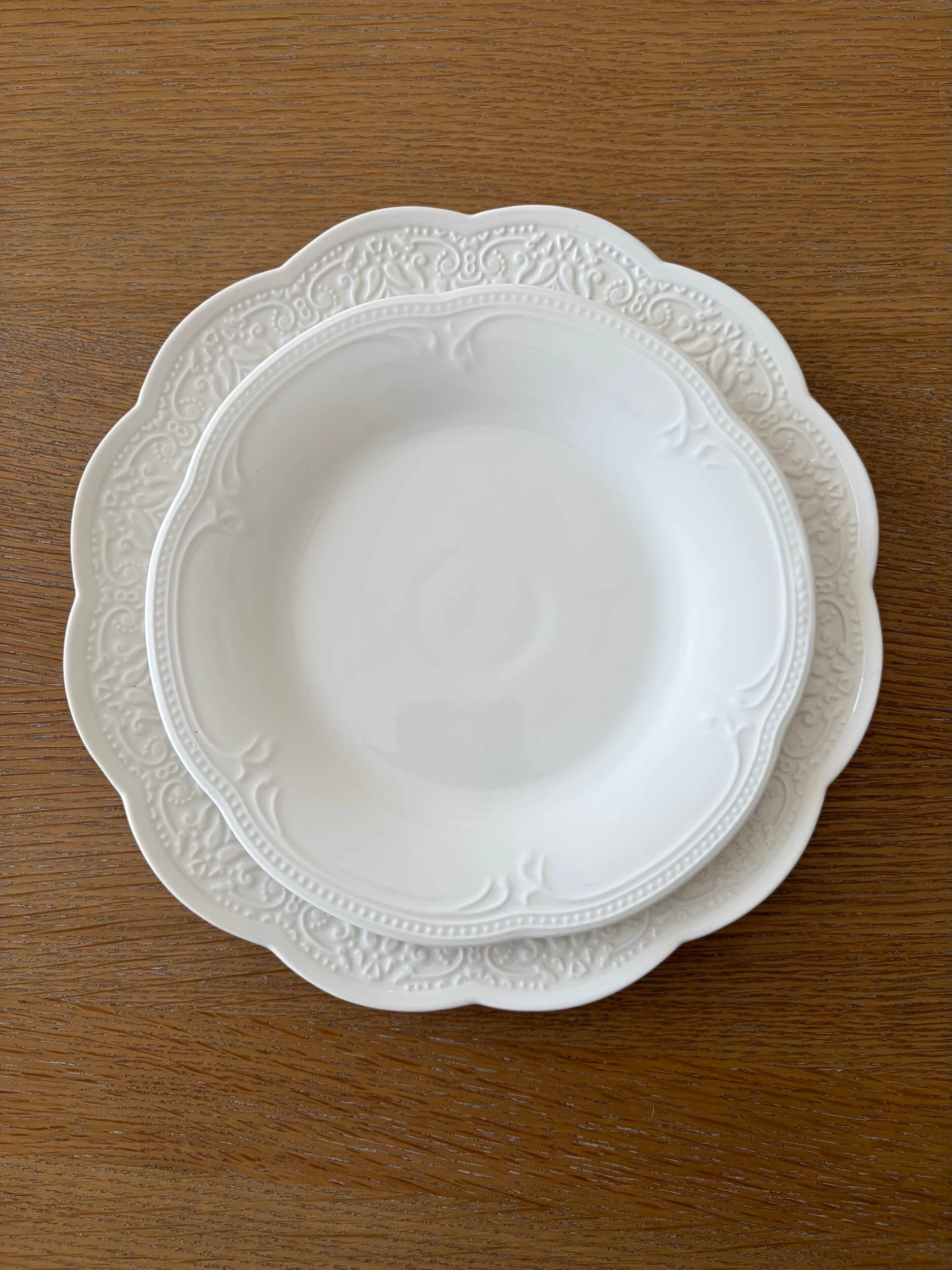 Vintage White Plate Rental Collection - Mixed Betty and Eloise 2.jpeg