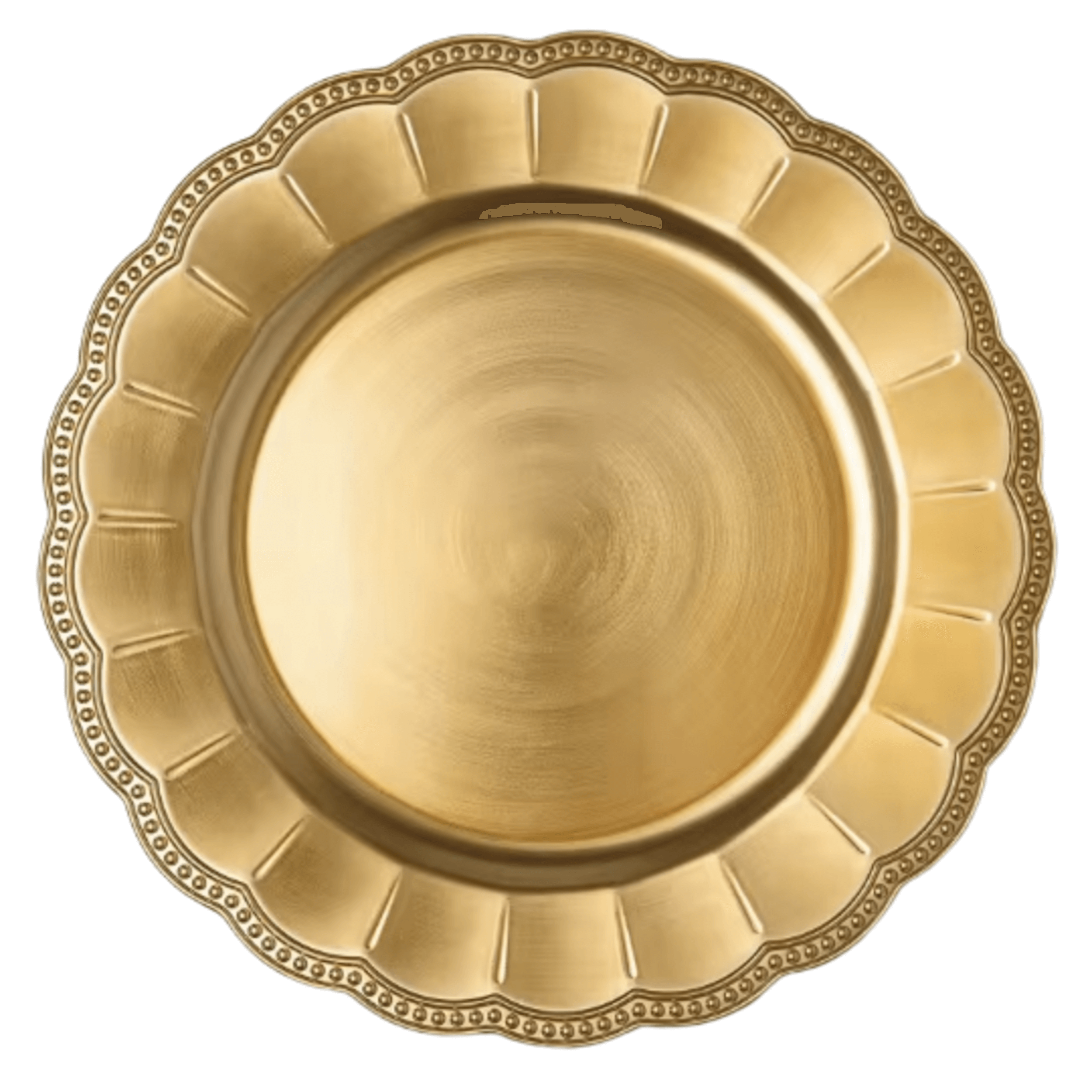 Vintage Inspired Plate Charger Rentals - Vivian