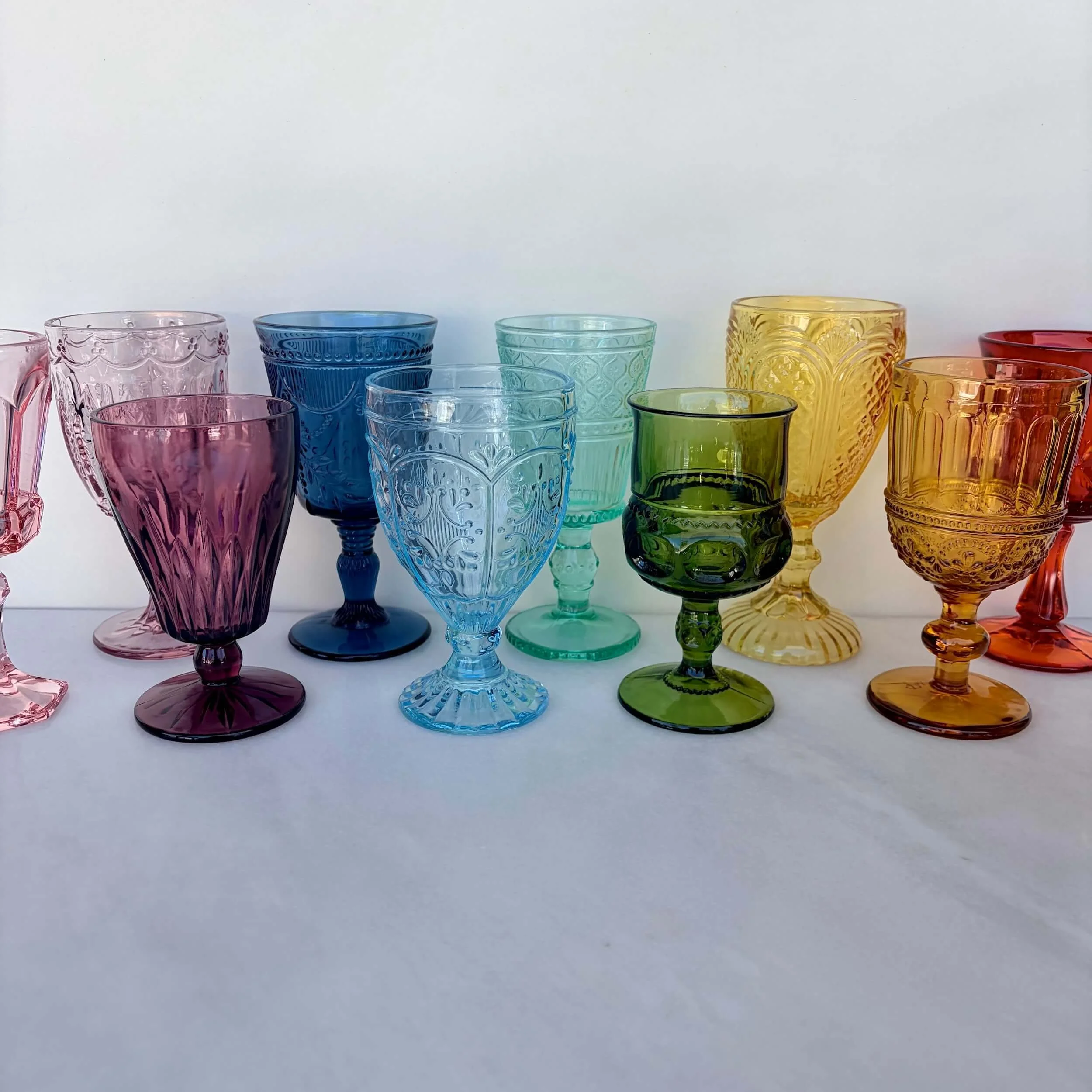 Rainbow of Goblets Display for Rent.jpeg