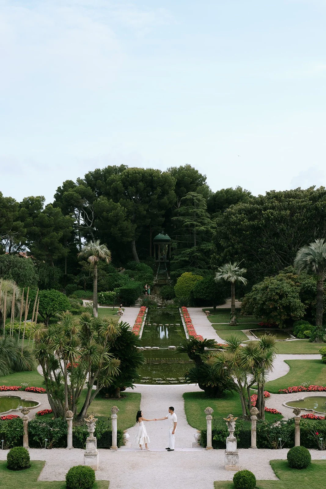LUXURY, DESTINATION ENGAGEMENT AT THE VILLA EPHRUSSI DE ROTHSCHILD IN SAINT-JEAN-CAP-FERRAT, FRANCE