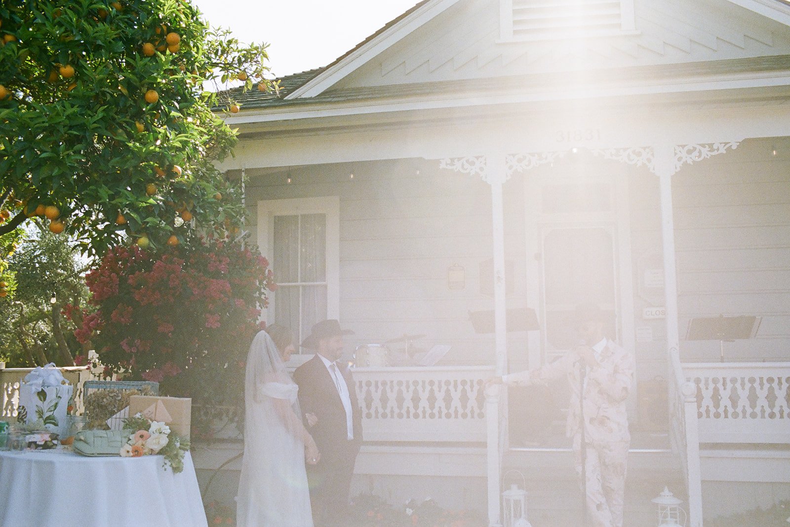Toasts to the bride and groom at the O'Niell Museum