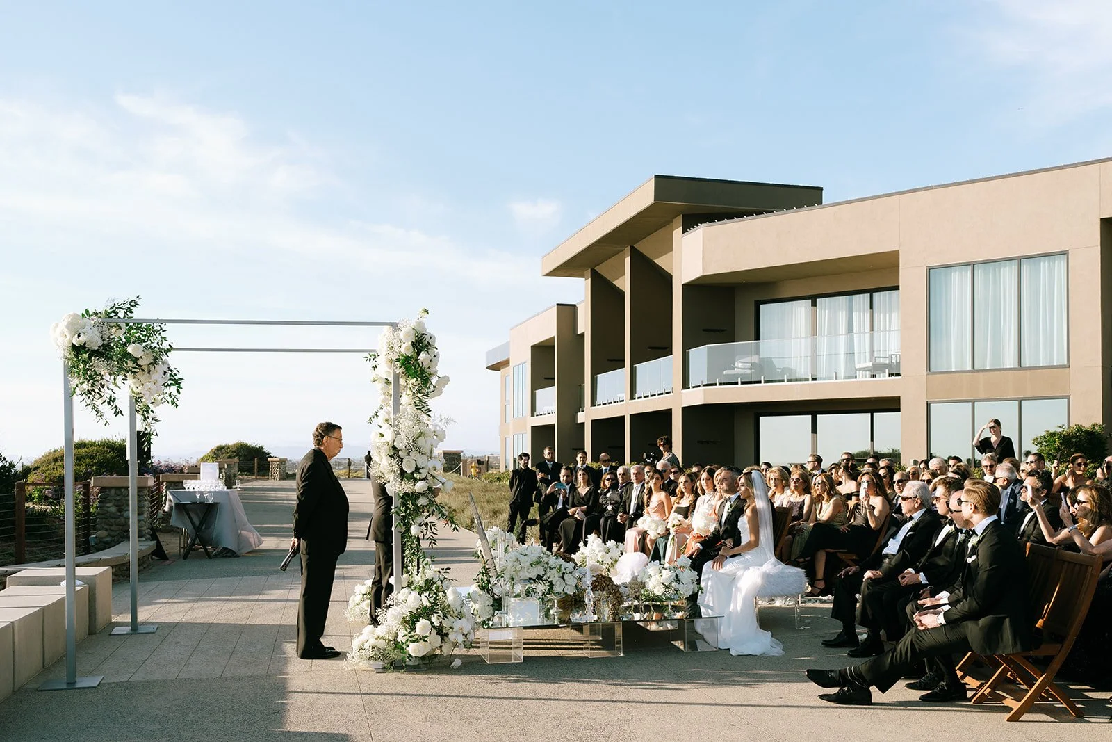 persian jewish iranian wedding at luxury resort chuppah