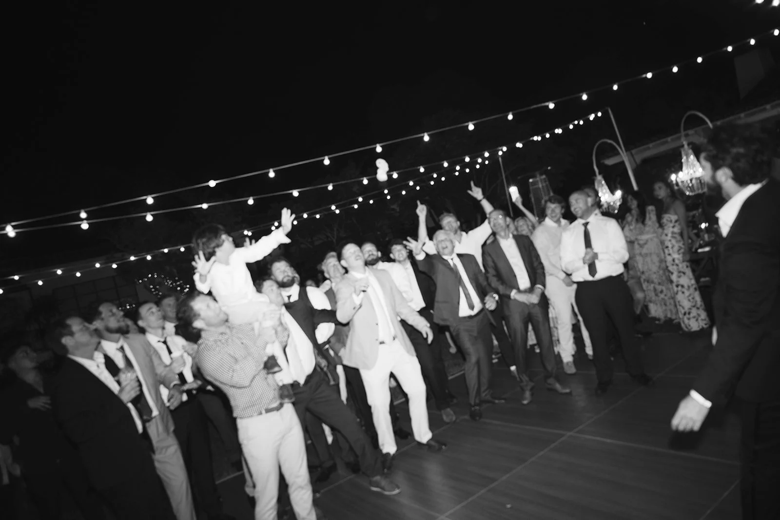  A blurry moment, catching the garter. Digital. 