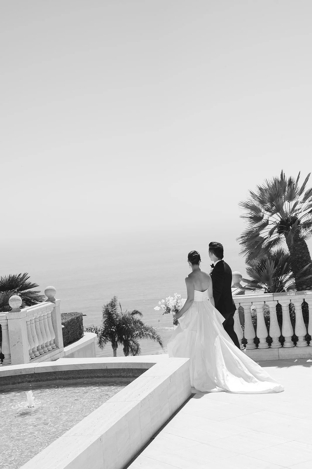 Looking at the ocean view of Laguna Beach