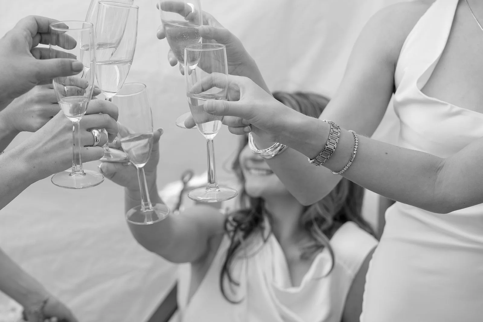 Pre-wedding toast. Digital.