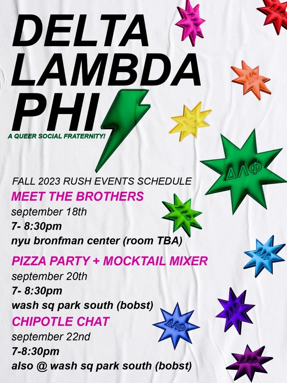 DLP F23 Rush Wheatpaste Digital Mockup (2023)