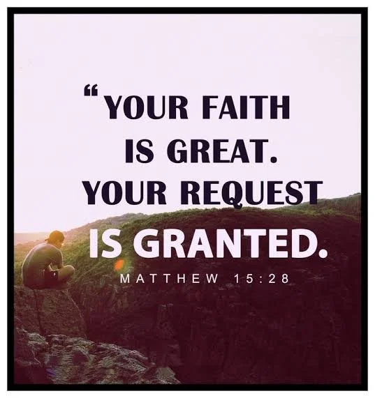 How Great is your Faith