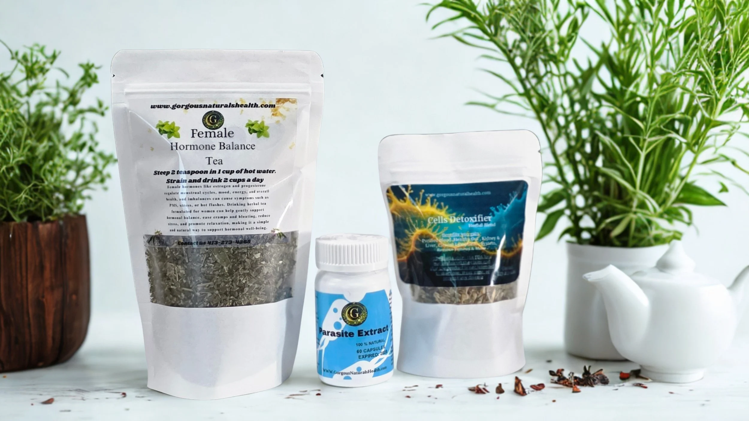 Female Hormonal Balance Tea Package
