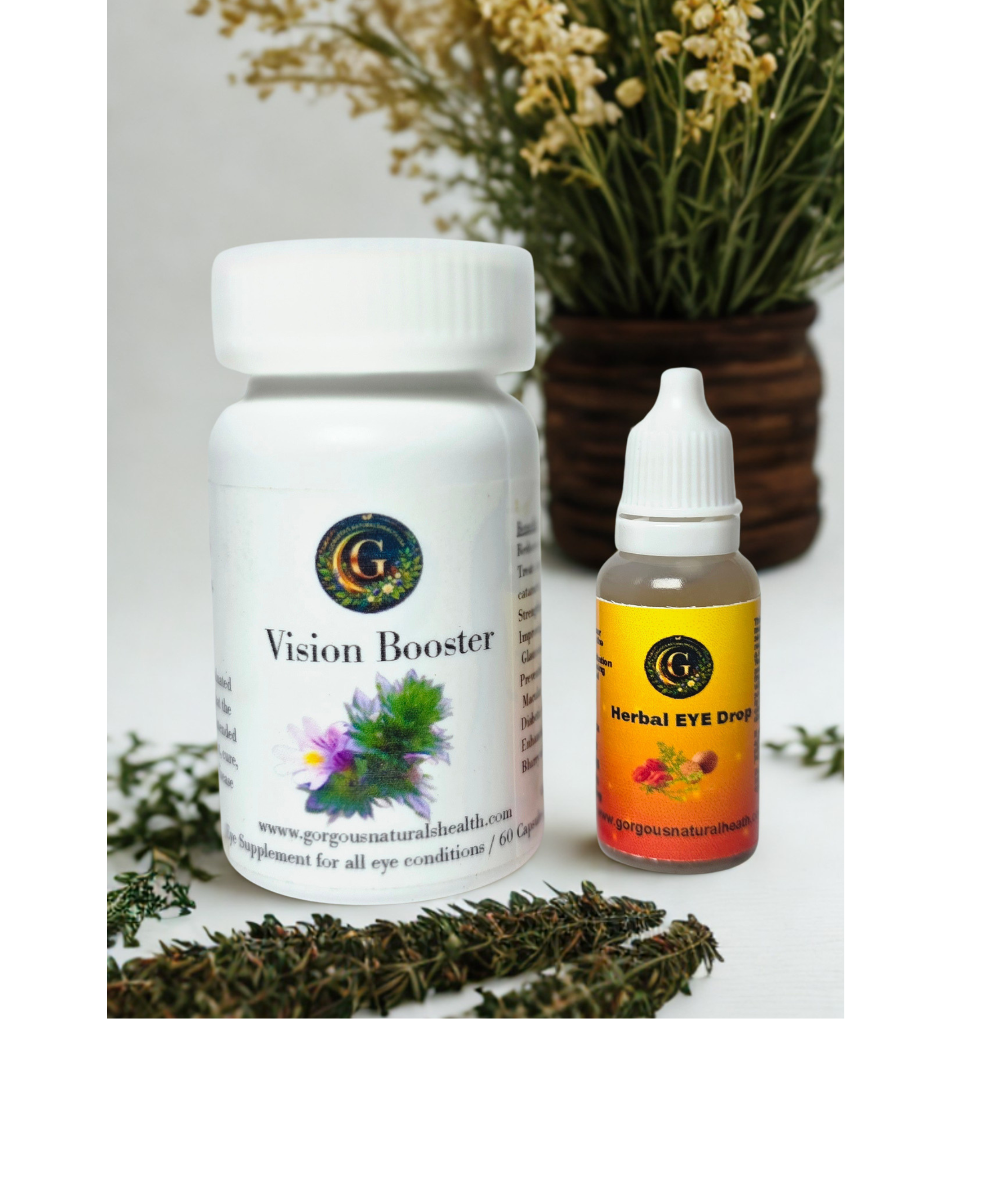 Vision booster and Herbal Eye Drops
