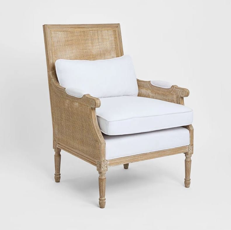 Armchair - Hicks - White - Side.JPG