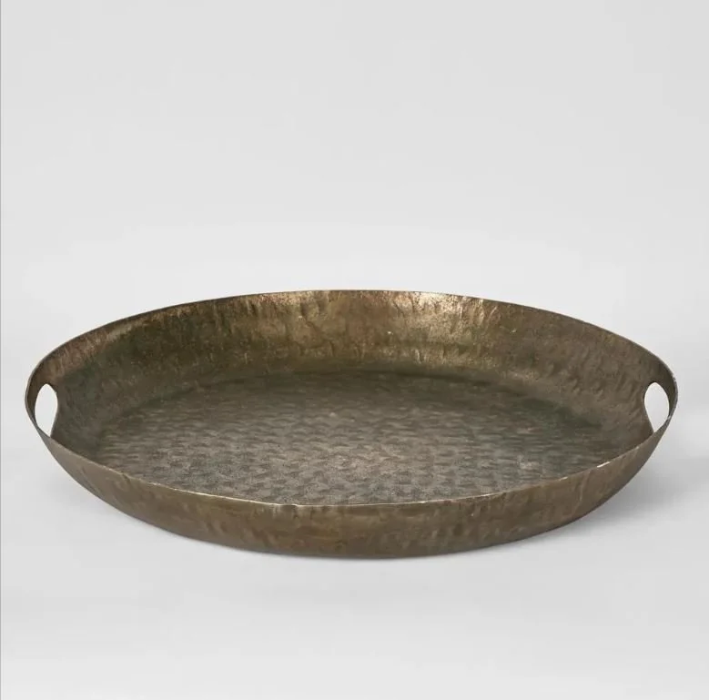 Bobbi Hammered Aluminium Tray