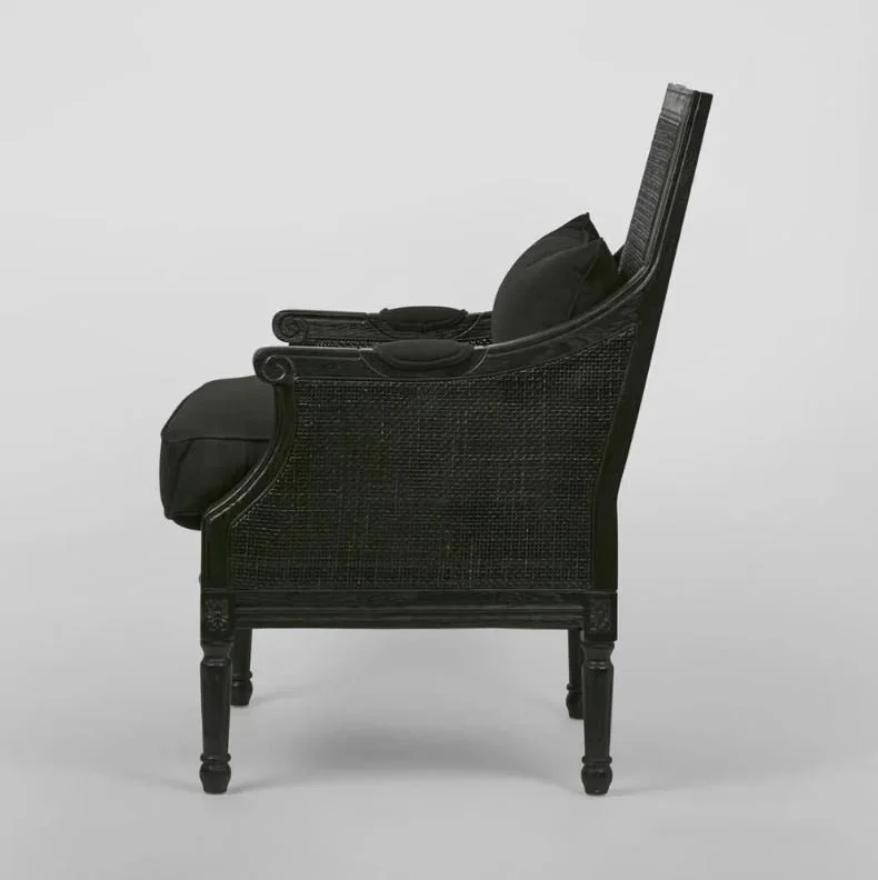 Armchair - Hicks - Black - Full Side.JPG