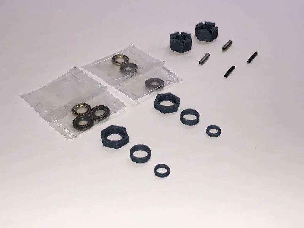 12mm Hex Wheel Adapter Kit Vintage Team Associated RC10, B2, B3