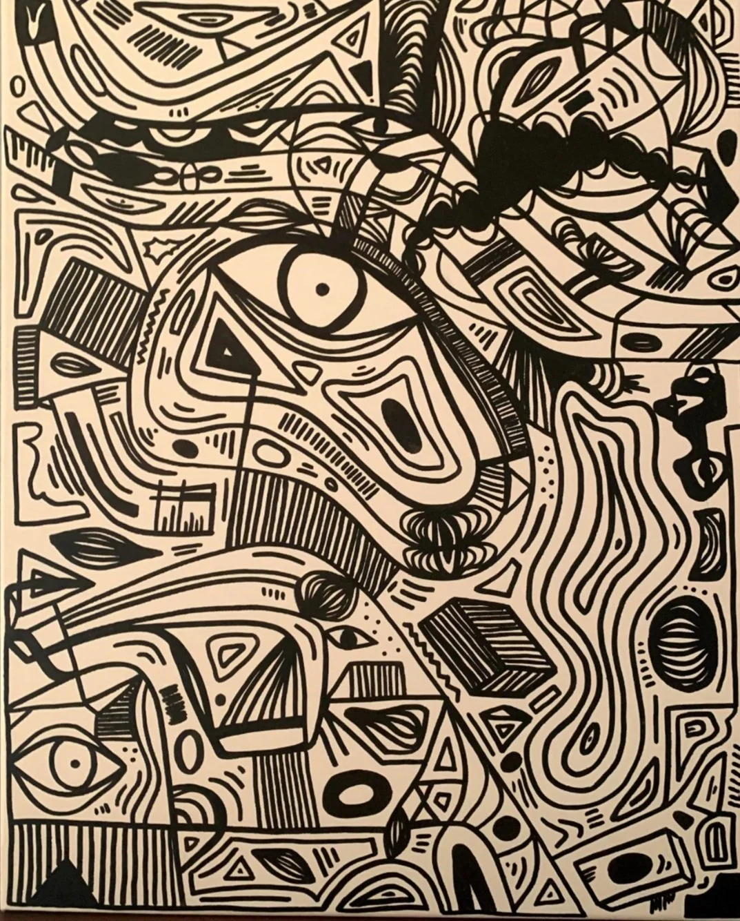 Ink Drawing, 2021