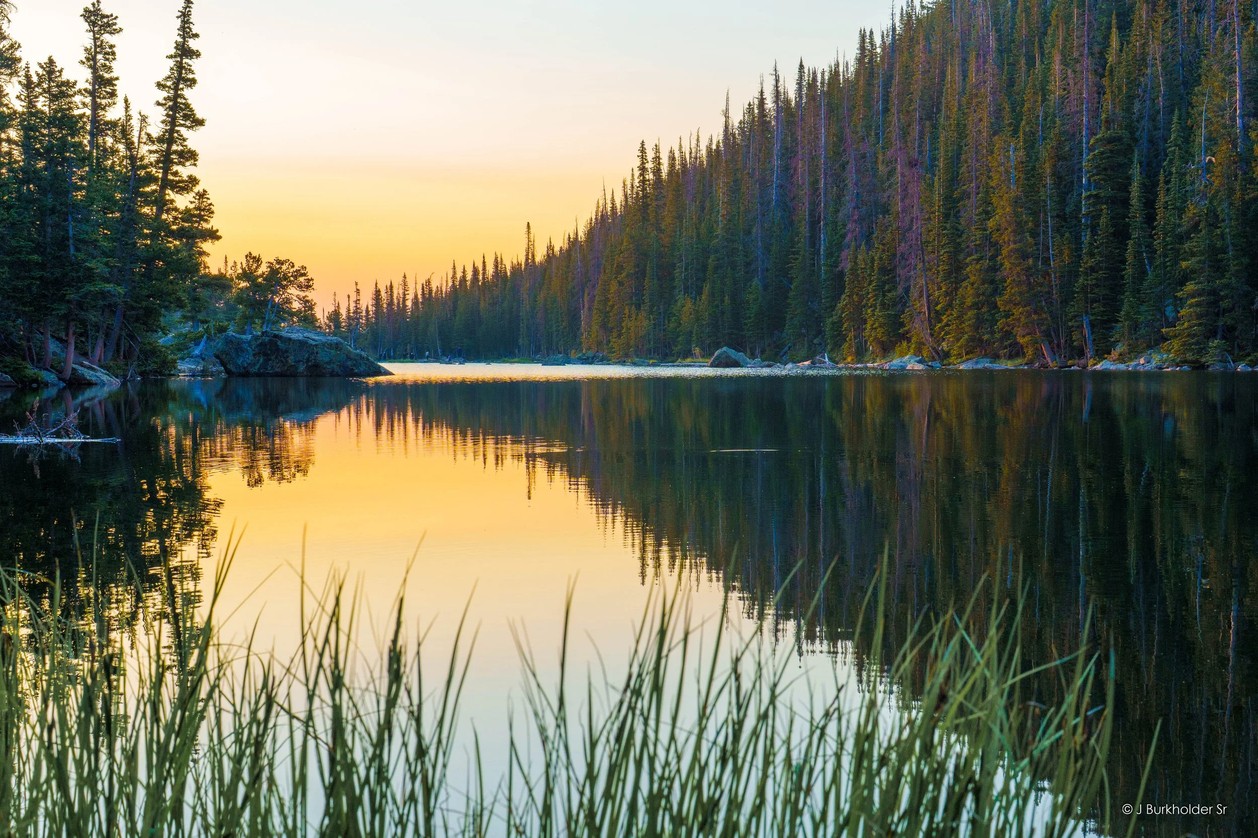 Dawn on Dream Lake