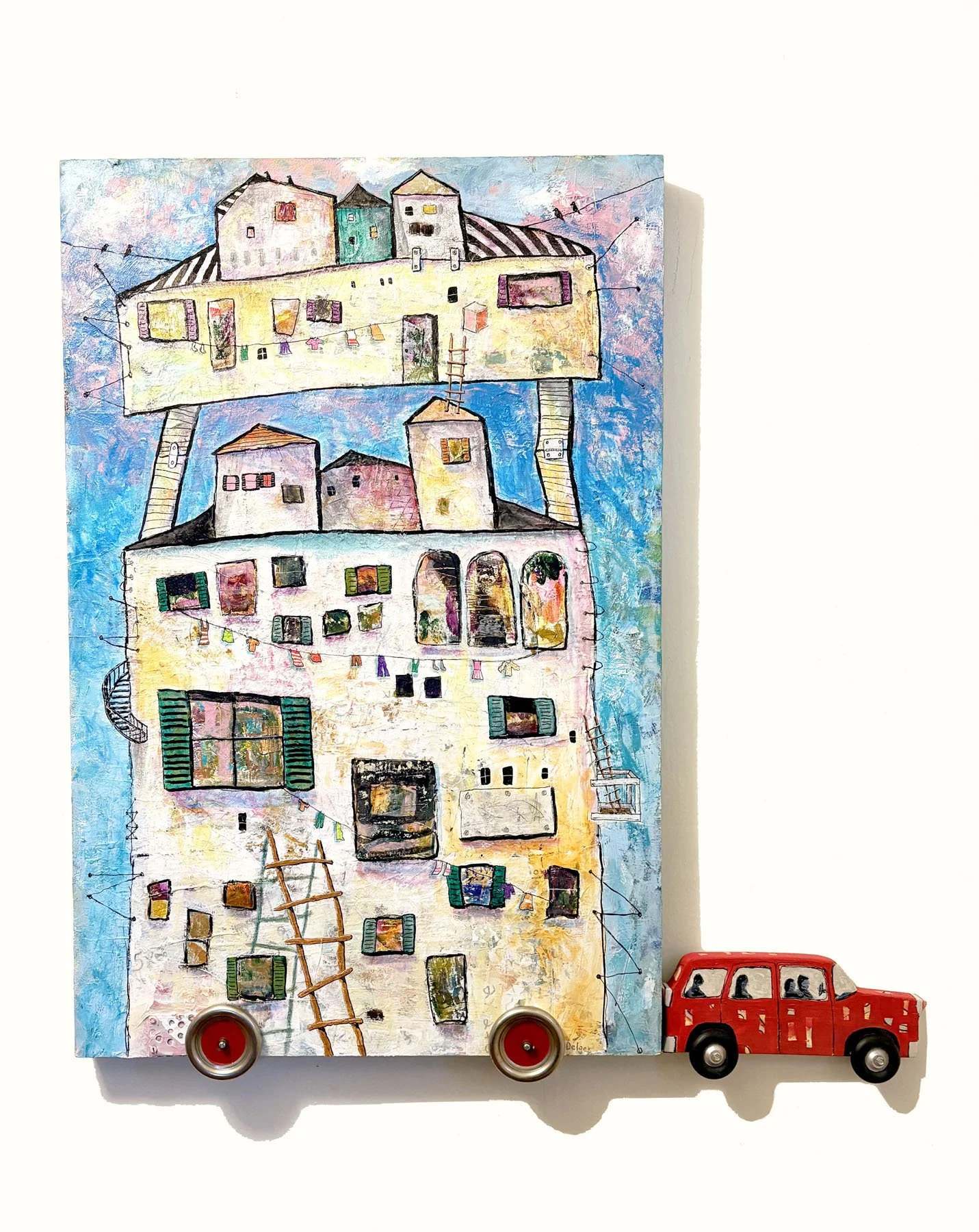 Towing the Mobile Home
36" x 34"