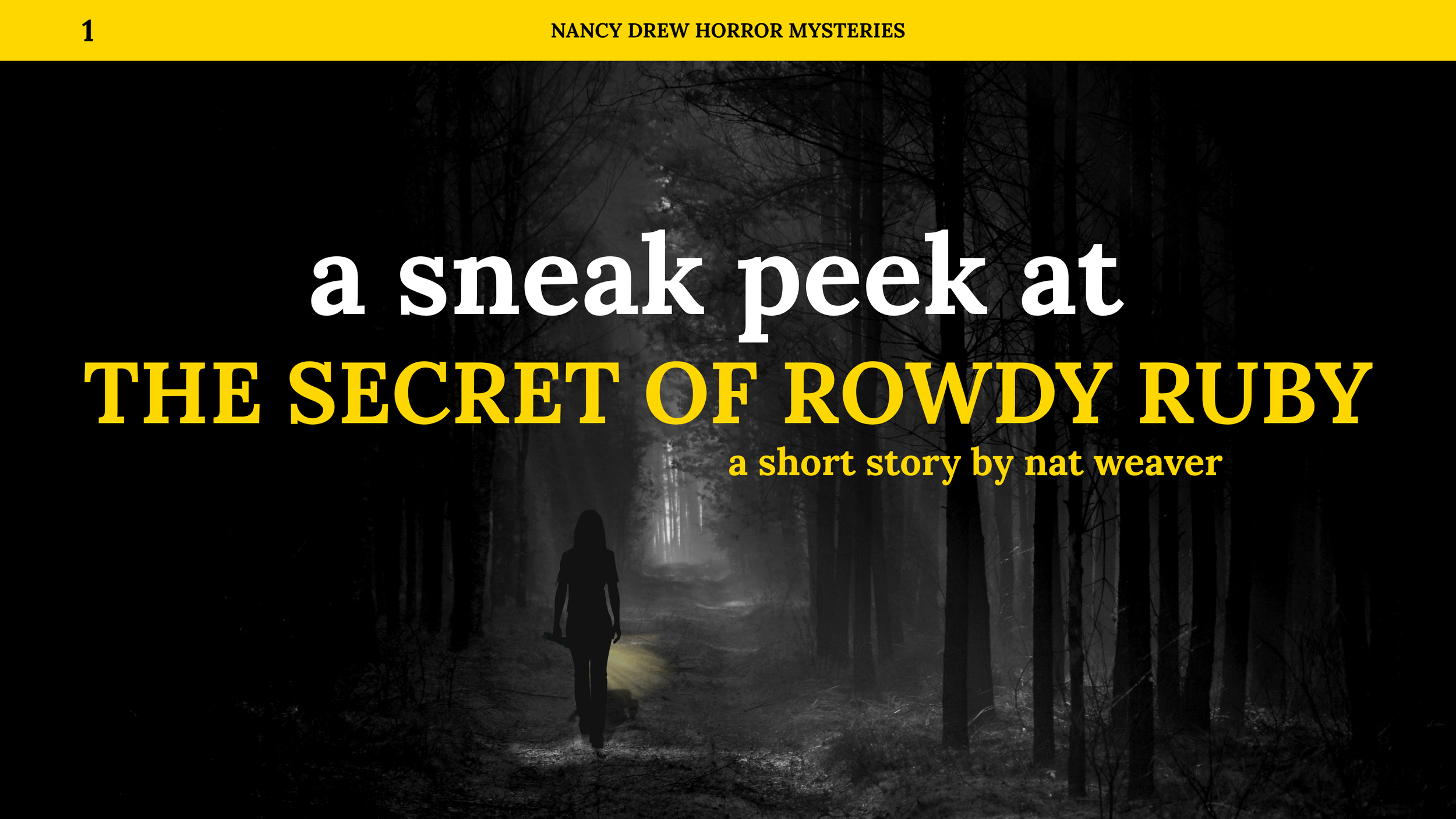 A Nat’s Letter Sneak Peek at my Nancy Drew Story