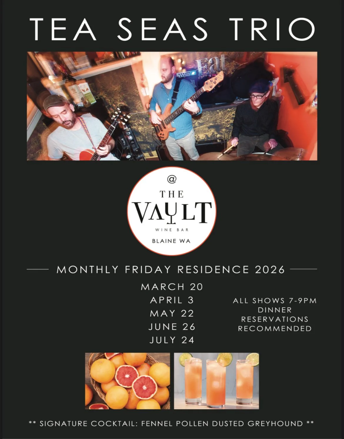 Friday Dinner Service and Live Music