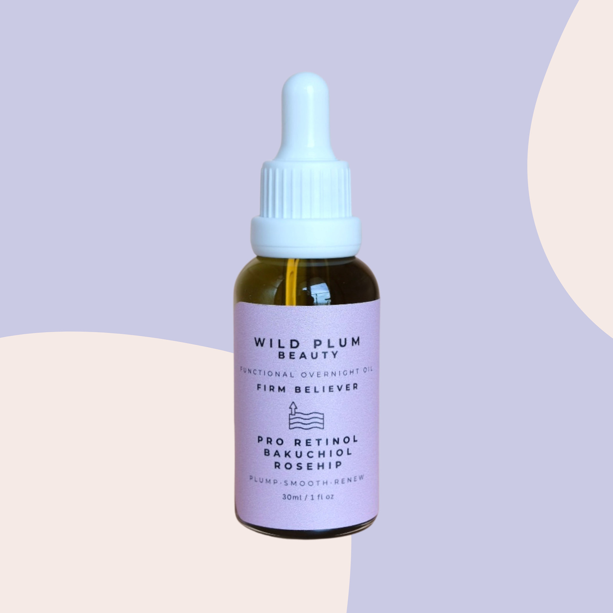Firm Believer Functional Face Oil with Pro-Retinol & Bakuchiol for firming and renewal