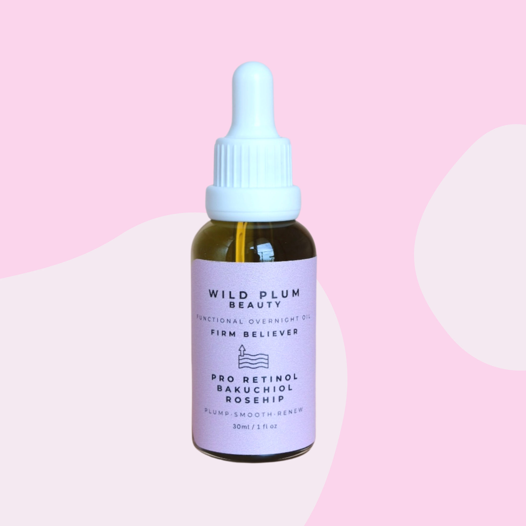 Firm Believer Functional Face Oil with Pro-Retinol & Bakuchiol for firming and renewal