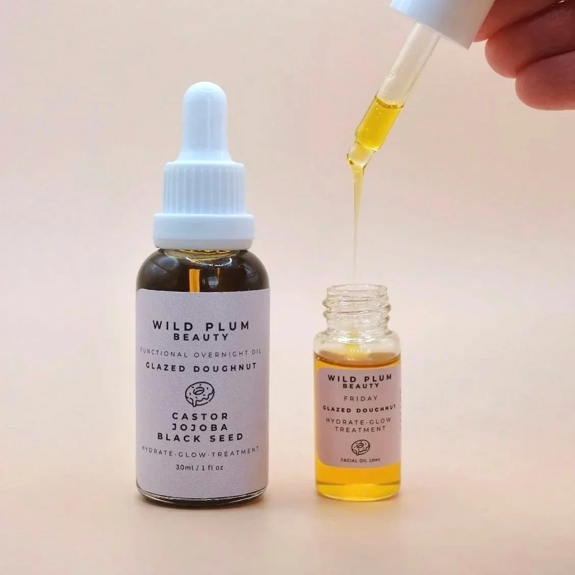 Glazed Doughnut Face Oil – Deep Overnight Hydration & Glow