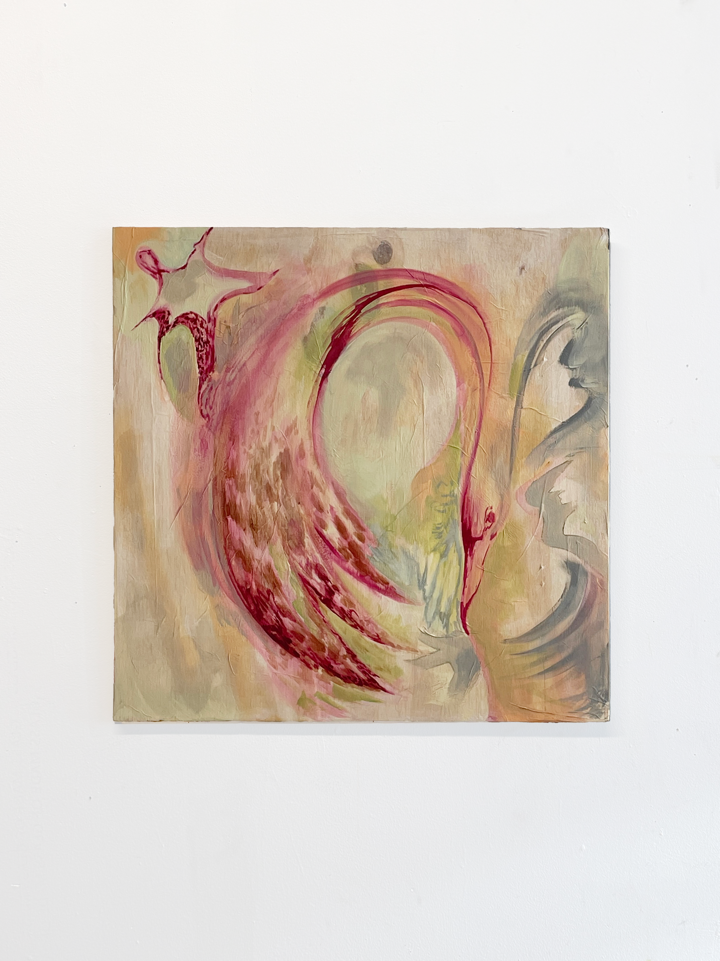 Grandmother, 2025
Acrylic on plywood board
24" x 24"