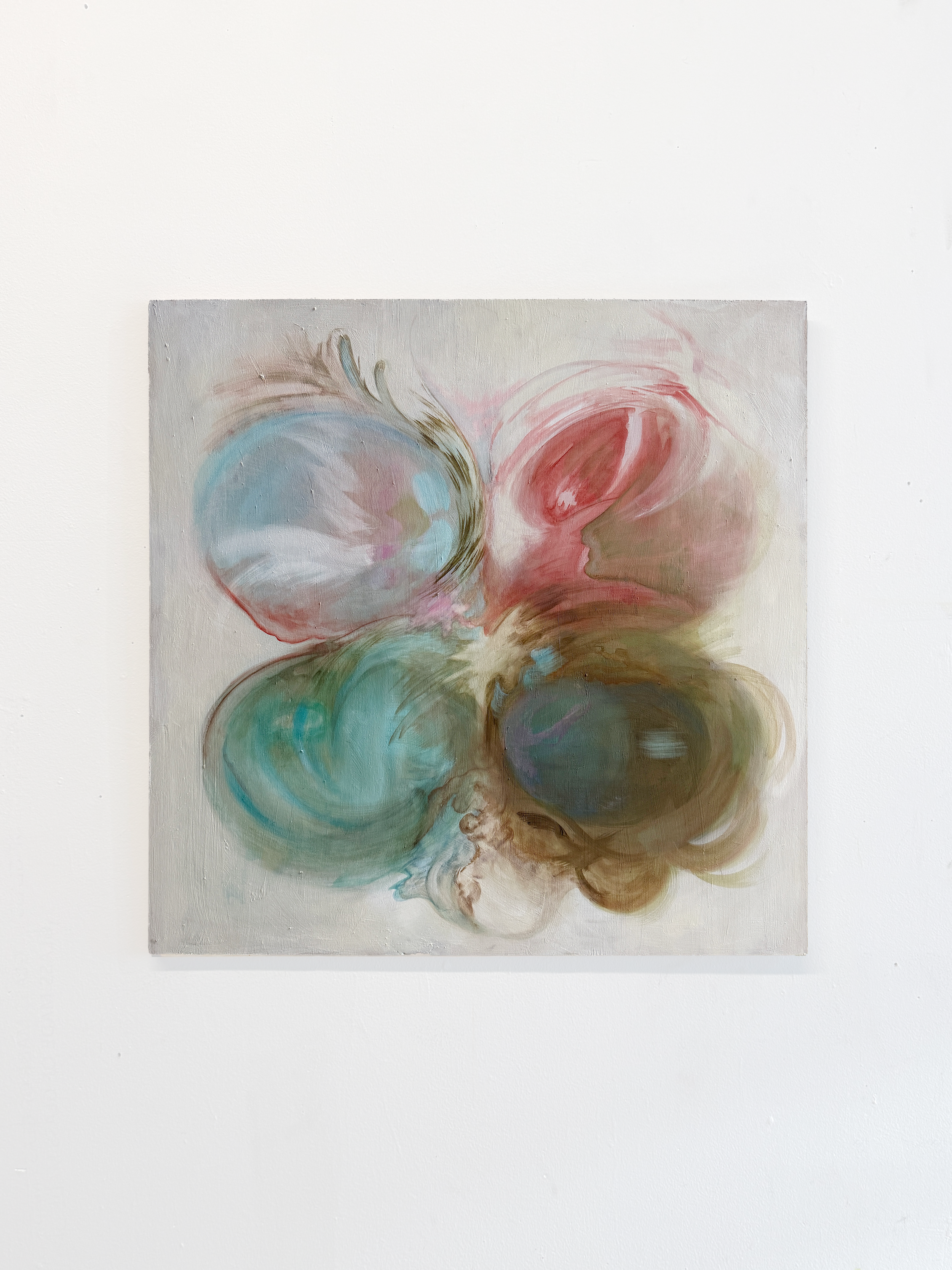 New Auras, 2026
Acrylic on plywood board
24" x 24"