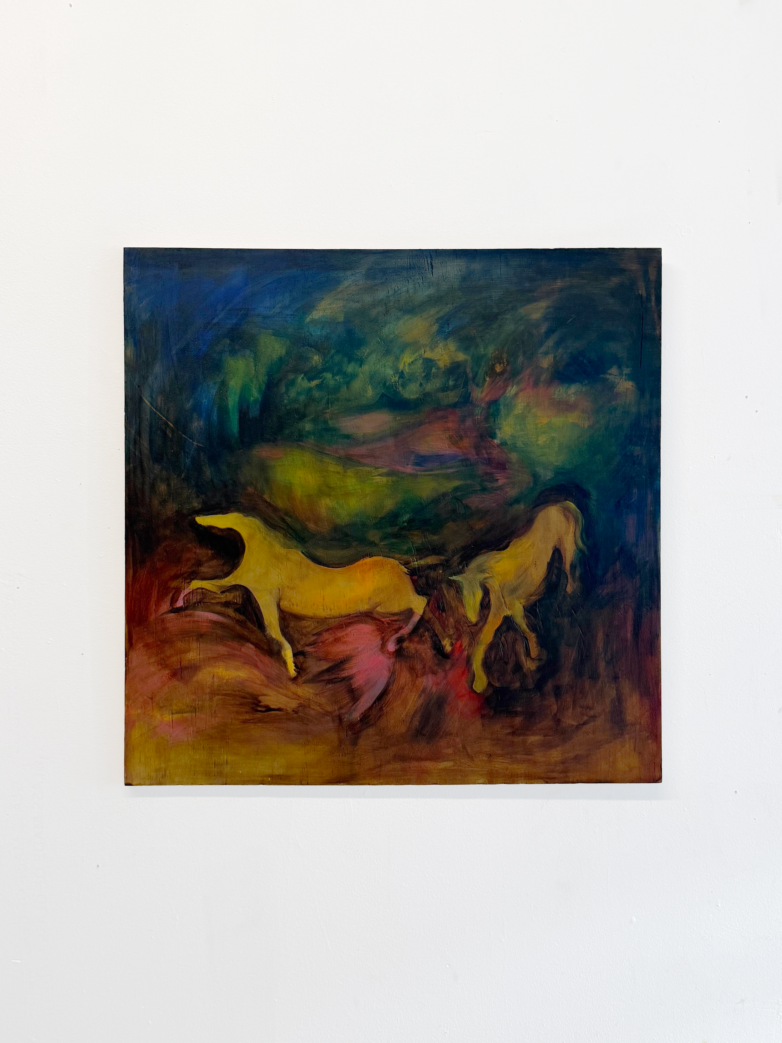 Horses, 2026
Acrylic on plywood board
24" x 24"
Available: Corazon Contemporary, Santa Fe, NM (505) 983-3703