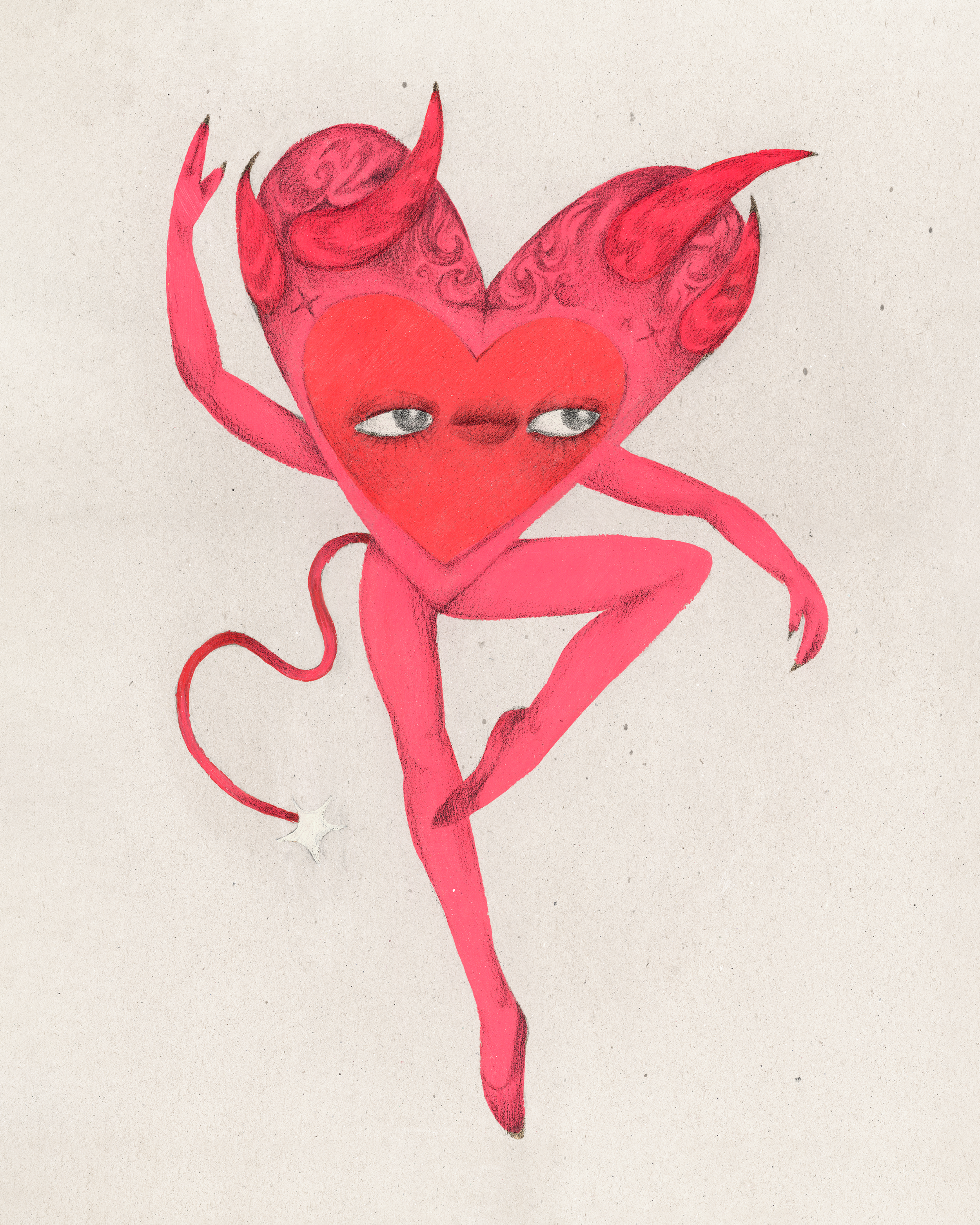 'DANCE WITH THE DEVIL' PRINT