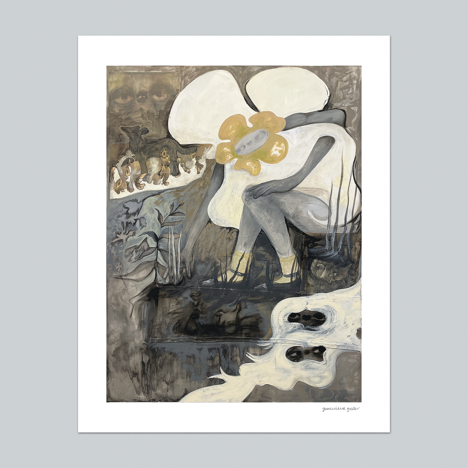 'How can I grow in a time like this' Print