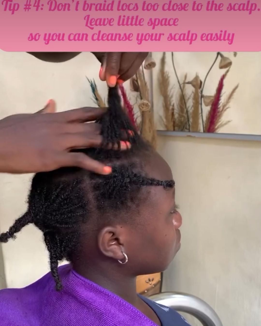  braiding and banding microlocs 